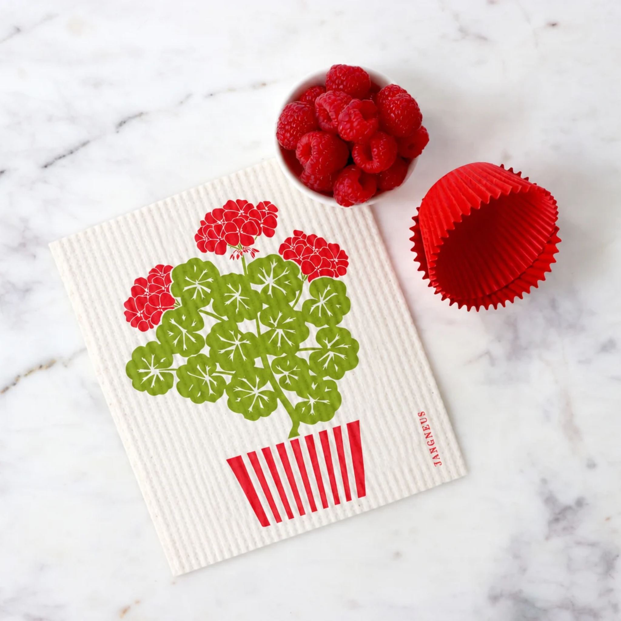 Amazing Swedish Dishcloth - Geranium