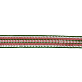 Ribbon 15mm - Green / White / Red