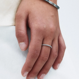 Rope Ring Silver