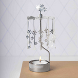 candle carousel small snowflakes made in Sweden