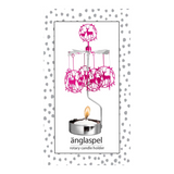 Rotating Candle Holder - Deer & Kid Pink