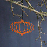 Rustic Metal Ball Ornament