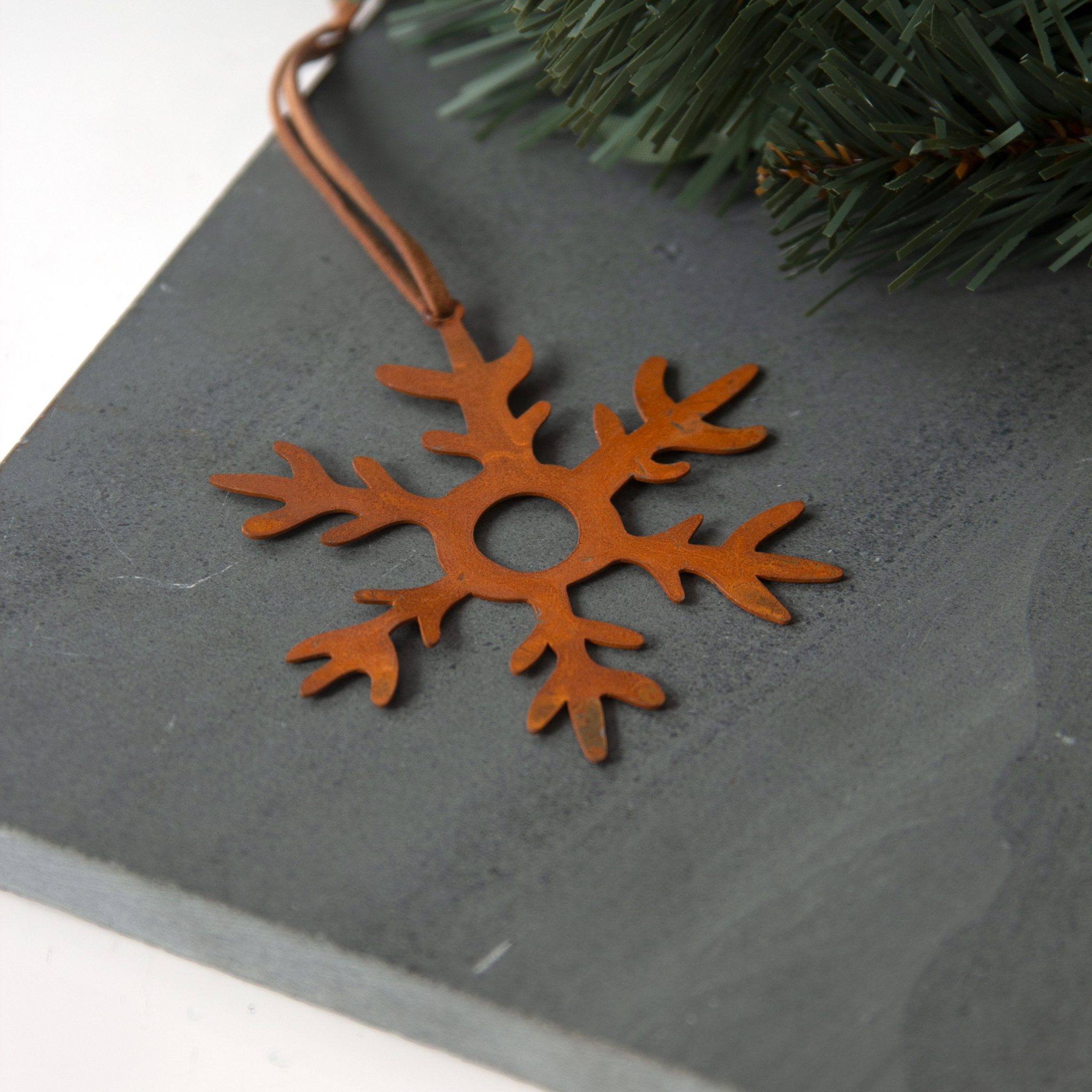 Rustic Star Snowflake Rustic Snowflake Ornament – Scandinavian North