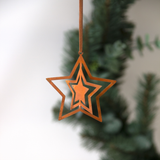 Rustic Star Ornament