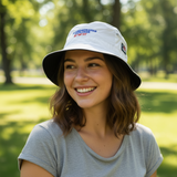 Scandinavian Explorer Bucket Hat - White