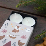 Scented Tea Lights - Fox & Santa