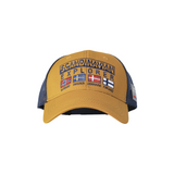 Scandinavian Explorer Flag Cap - Yellow