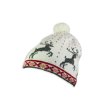 Snapp Knitted Beanie - White