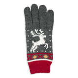 Snapp Knitted Gloves - Grey