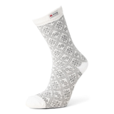 Snow Star Socks - White