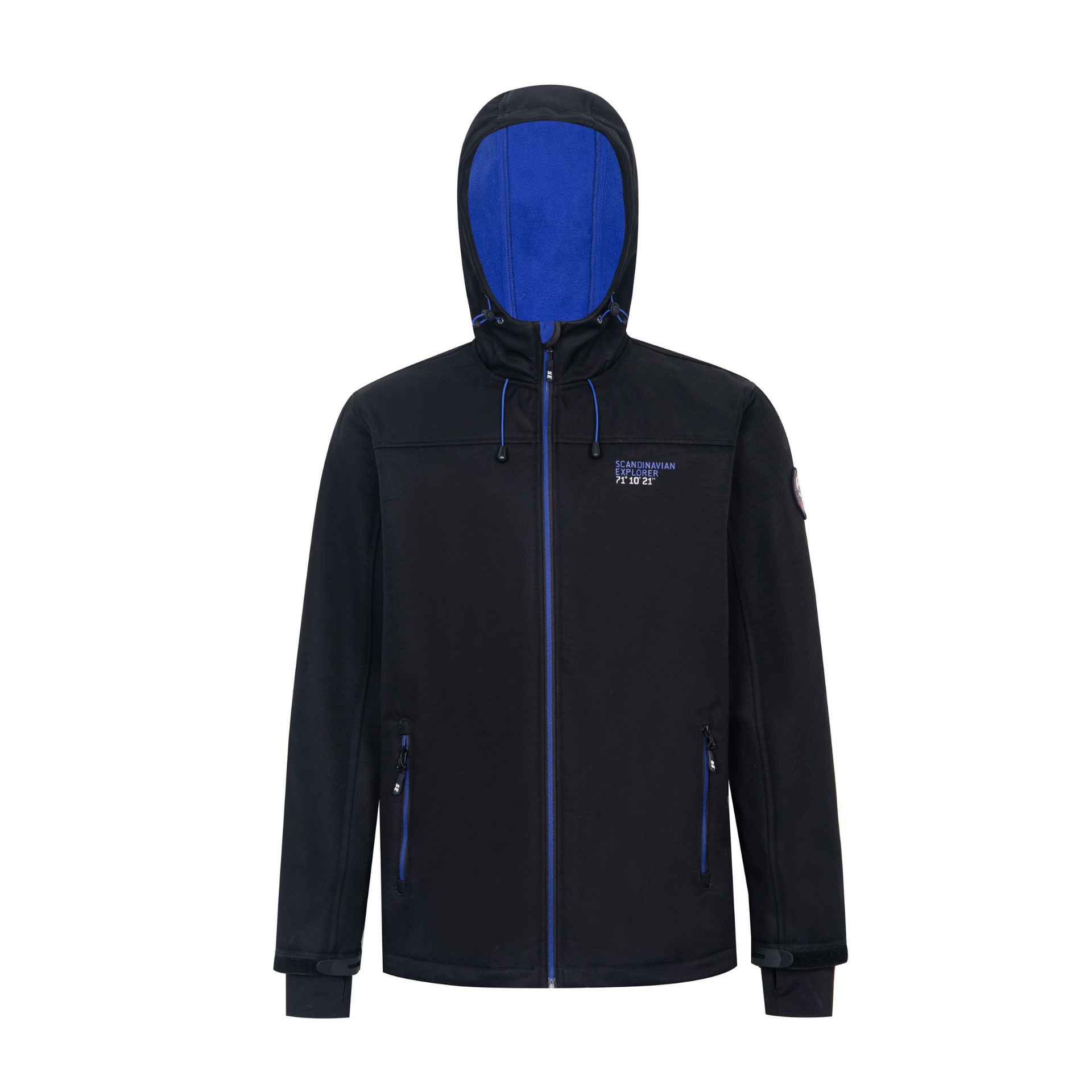 3 Layer Softshell Jacket - Black Melange – Scandinavian North
