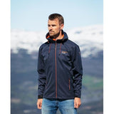 3 Layer Softshell Jacket - Navy Melange