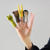 Wool Finger Puppets 5-Pack