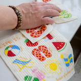 Amazing Swedish Dishcloth - Life is Good (Summer)