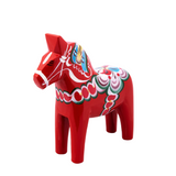 Swedish Wooden Dala Horse - Red