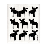 Amazing Swedish Dishcloth - Black Moose