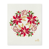Amazing Swedish Dishcloth - Christmas Wreath