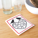 Amazing Swedish Dishcloth - Lovebirds