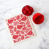 Amazing Swedish Dishcloth - Red Robins