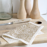 Amazing Swedish Dishcloth - Sand Scandi Bloom