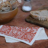 Amazing Swedish Dishcloth - Swedish Red Scandi Bloom