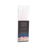 Taper Candles 10" - White