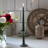 Taper Candle 8 Pack - Green