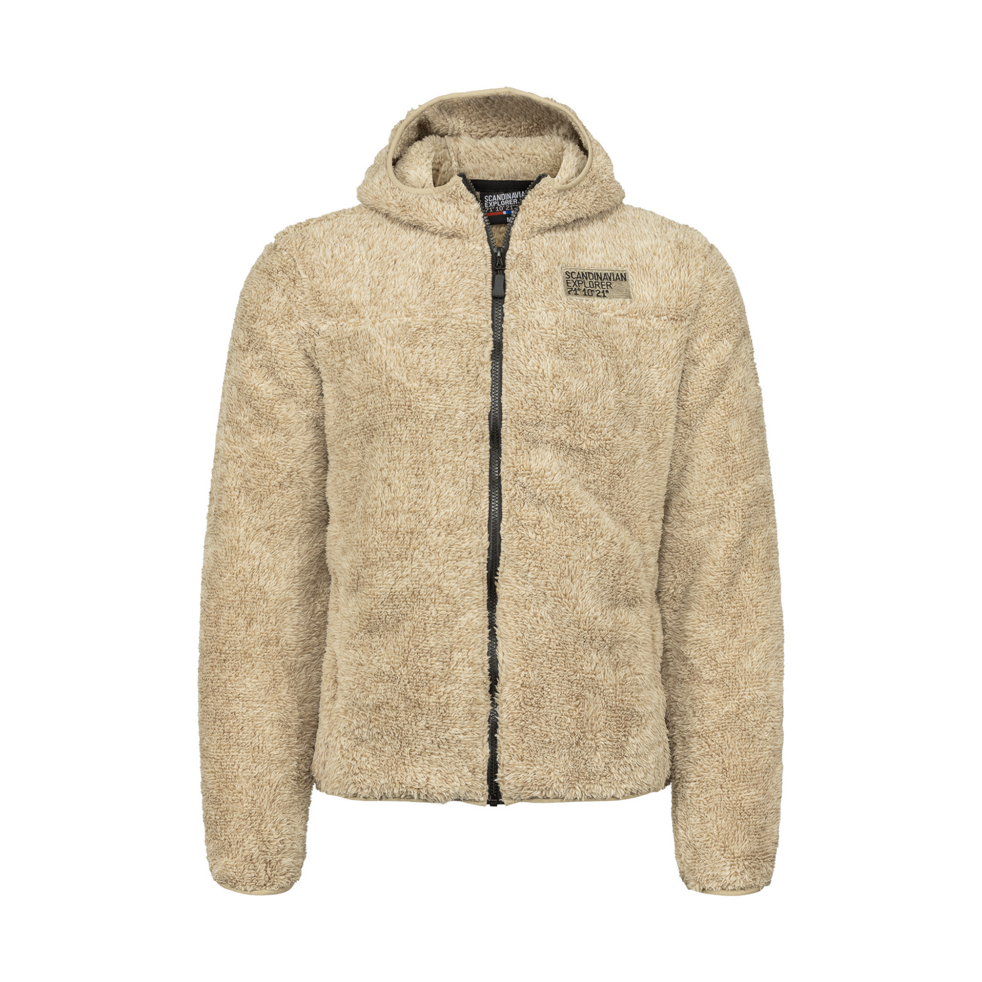 ジャケット・アウター andmary Fluffy zip up jacket beige teddyfleecejacketbeige.png?v=