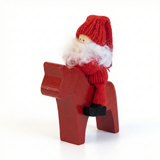 Tomte Boy on Dala Horse