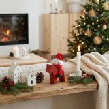 Tomte Boy on Dala Horse