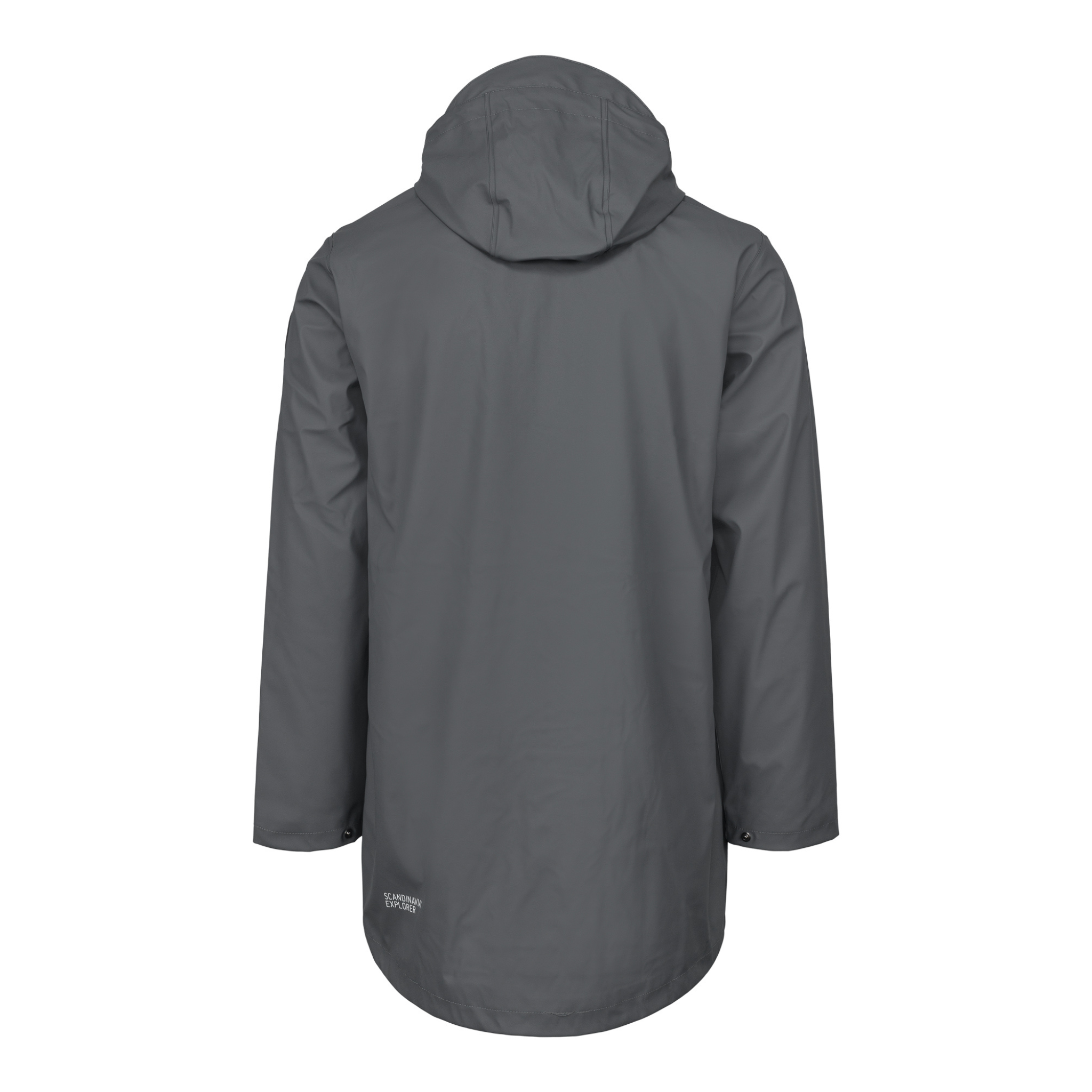 Dark grey raincoat shop