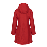 Women's Scandinavian Raincoat - Red