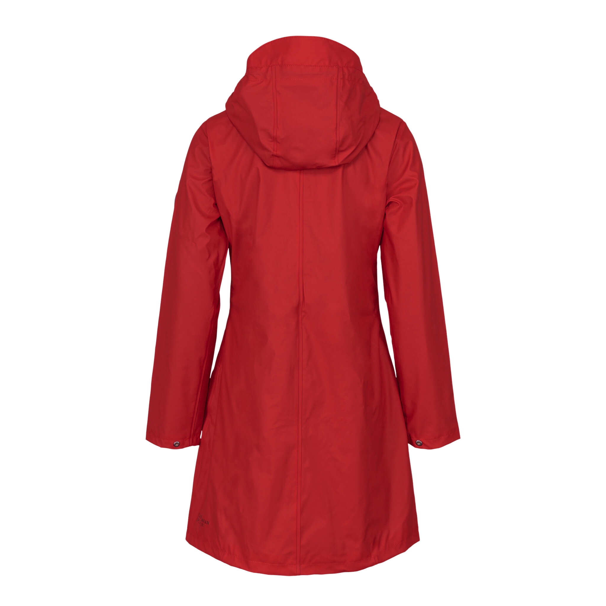 Women s Scandinavian Raincoat Red XL