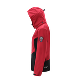 Women's 3 Layer Softshell Jacket - Red / Black
