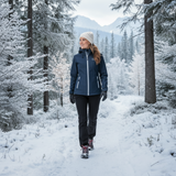 Women's 3 Layer Softshell Jacket - Navy Melange