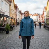 Women's 3 Layer Softshell Jacket - Petrol Blue