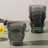 Waves Drinking Glass