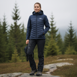 Women's Hybrid Jacket - Navy