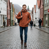 Wind Shell Jacket - Burnt Orange