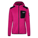 Women's Combo Fleece Jacket - Cerise Pink