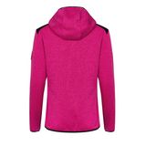 Women's Combo Fleece Jacket - Cerise Pink