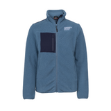 Women's Pile Fleece Jacket - Sea Blue
