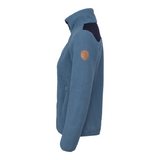 Women's Pile Fleece Jacket - Sea Blue