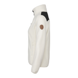 Women's Pile Fleece Jacket - White