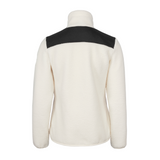 Women's Pile Fleece Jacket - White