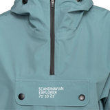 Women's Rain Poncho - Aqua Blue