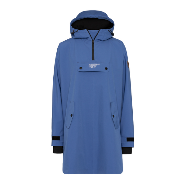 Women's Rain Poncho - Blue – Scandinavian North