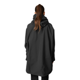 Women's Rain Poncho - Charcoal Grey