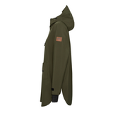 Women's Rain Poncho - Olive Green