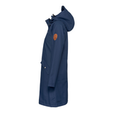 Women's Scandinavian Raincoat - Navy